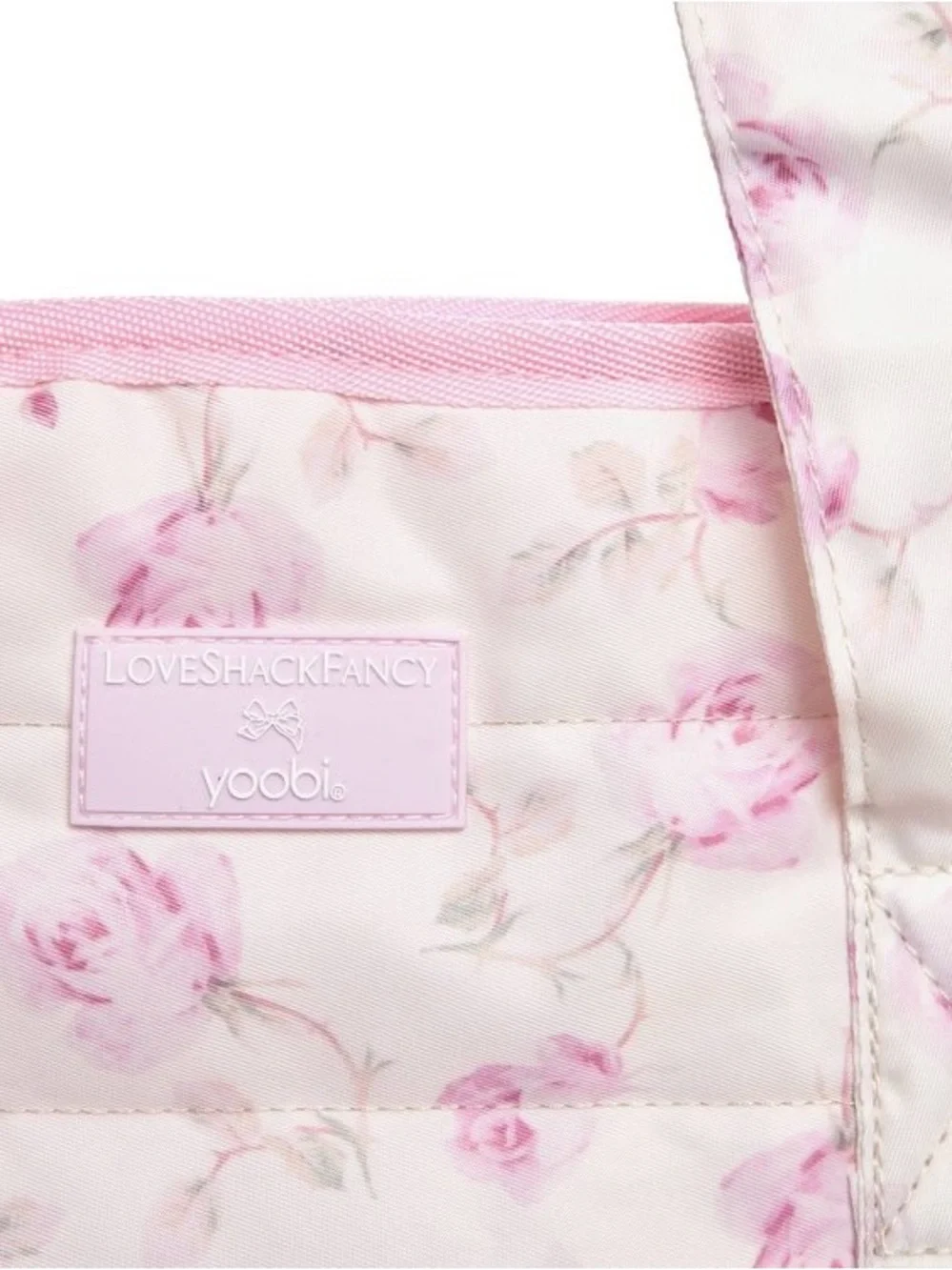 IN-HAND | LoveShackFancy x Target Yoobi Ribbon Rosa Tote, Backpack, and Lunchbox